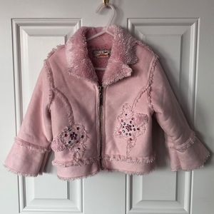 Widgeon faux suede/fur jacket